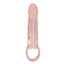 Baile funda extensora pene con vibracion y strap 13.5 cm-1