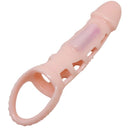 Baile funda extensora pene con vibracion y strap 13.5 cm-4