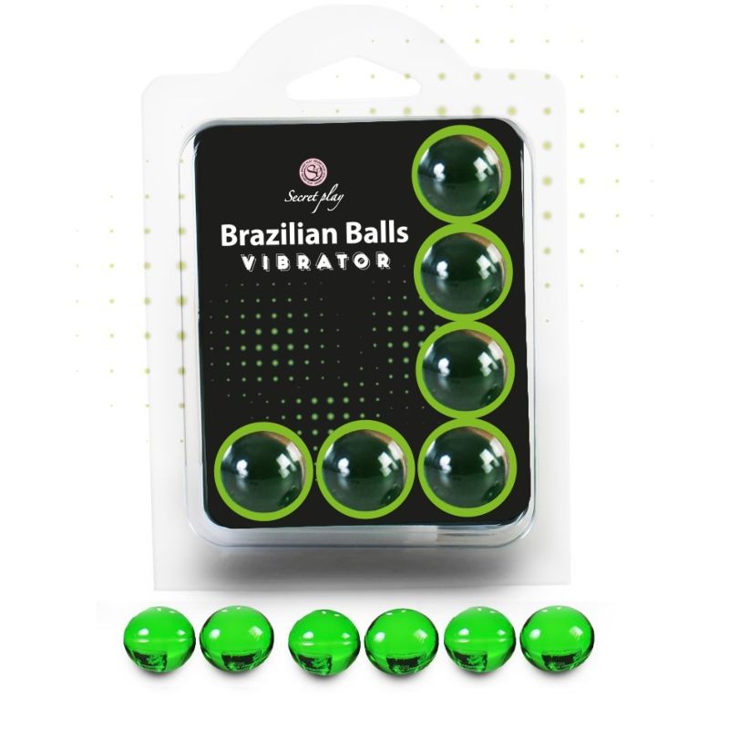 Secretplay set 6 palline brasiliane vibratore-0