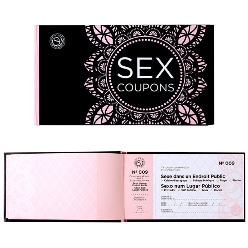 Secretplay sex coupons vales de canje sensuales (fr/pt)-0