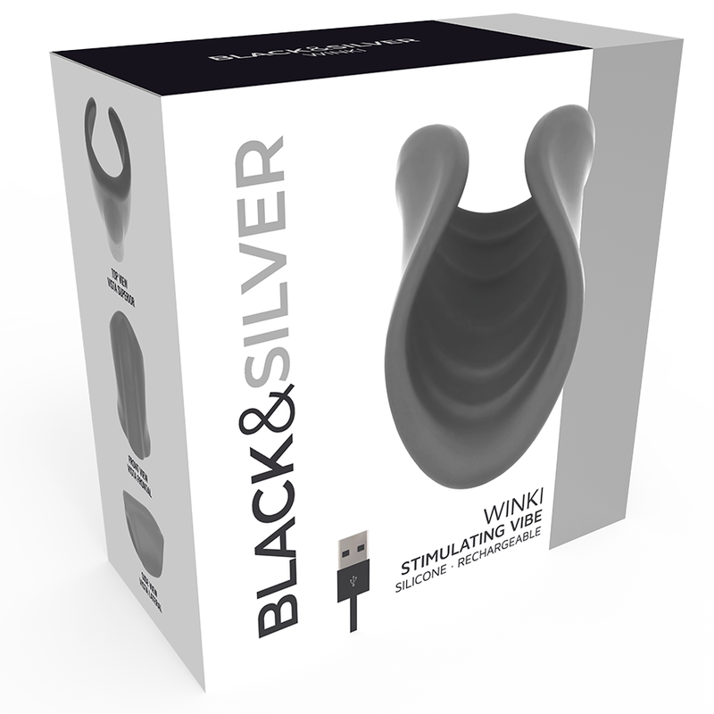 Black&silver  winki masturbator-3