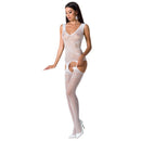 Passion woman bs062 bodystocking bianco taglia unica-0