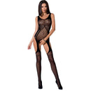 Passion woman bs061 bodystocking nero taglia unica-1