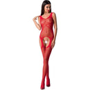 Passion woman bs061 bodystocking rosso taglia unica-0