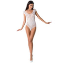 Passion woman bs064 bodystocking bianco taglia unica-0
