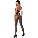 Passion woman bs065 bodystocking nero taglia unica-1