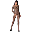 Bodystocking passion woman bs068 - nero taglia unica-0