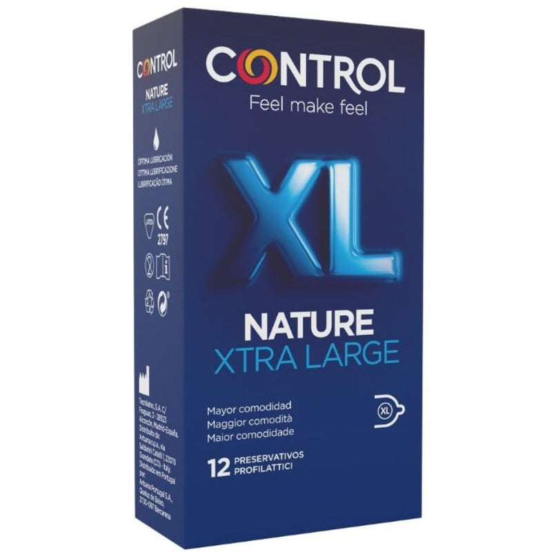 Control adapta nature xl condoms 12 units-0