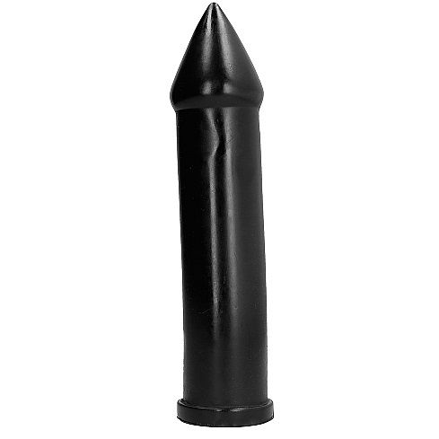 Dildo tutto nero 24cm-1