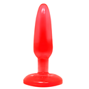Plug anal tacto suave rojo 14.2-0