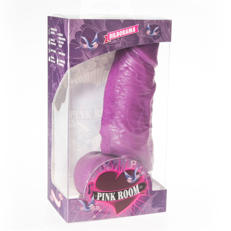 Camera rosa dayan dildo realistico viola 17 cm-1