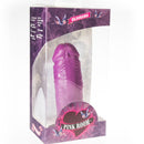 Camera rosa dael dildo realistico viola 18,5 cm-1