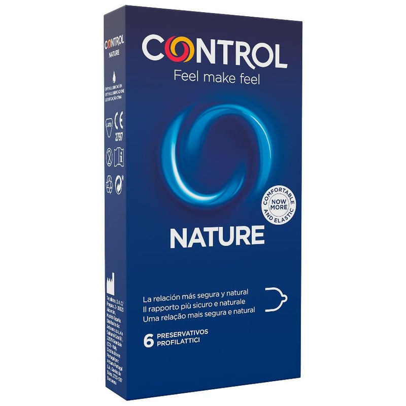 Control adapta nature condoms 6 units-0