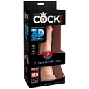 Cazzo tripla densità kingcock 18 cm-5