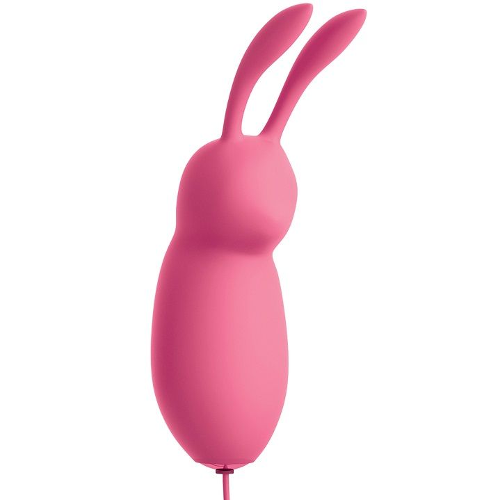 Omg cute rabbit potente vibratore rosa usb-0