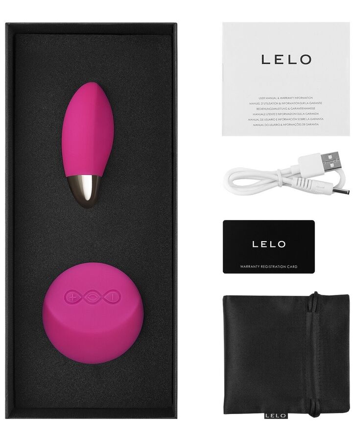 Lelo - lyla 2 insignia design edition egg-massager cerise-3