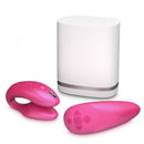 We vibe chorus couples vibratore con controllo squeeze - rosa