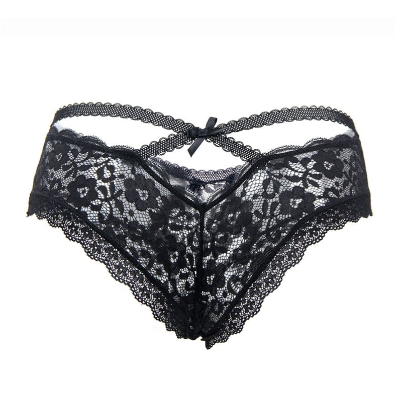 Mutandine in pizzo floreale con lingerie l / xl