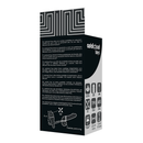 Plug anale di giocattoli addicted con doppio anello nero-4