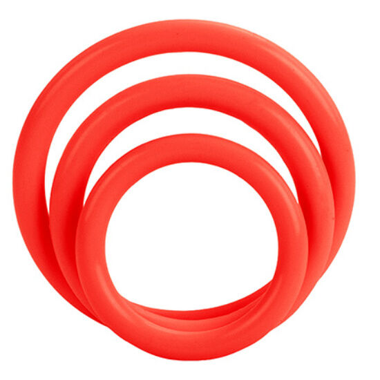 Calex tri-rings set red-0