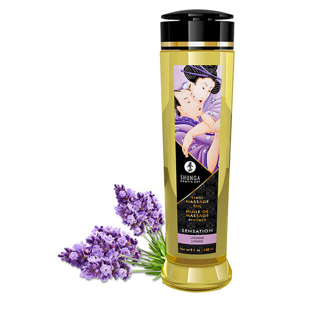 Shunga erotic massage oil sensation-0