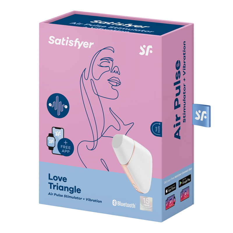 Satisfyer connect triangolo love - bianco-6