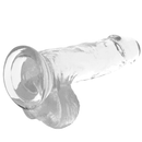 Xray clear dildo realista transparente 15.5cm x 3.5cm-3
