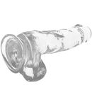 Xray clear dildo realista transparente 18.5cm x 3.8cm-5