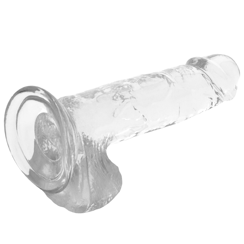 Xray clear dildo realista transparente 20cm x 4.5cm-2