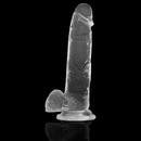 Xray clear dildo realista transparente 22cm x 4.6cm-3