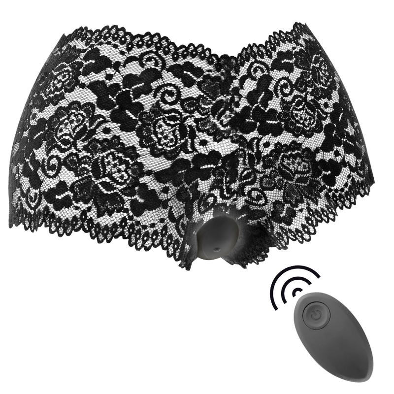 Black&silver zara remote control with panty-0