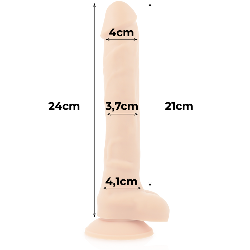Cock miller silicone densità articolabile cocksil 24 cm-6