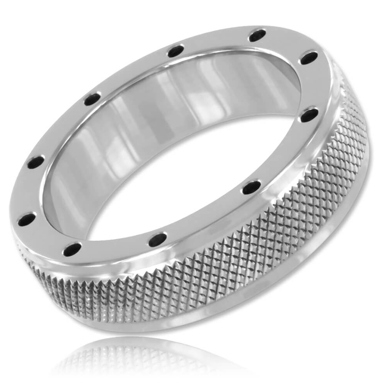 Metallo anillo metallo para pene y testiculos 55mm-0