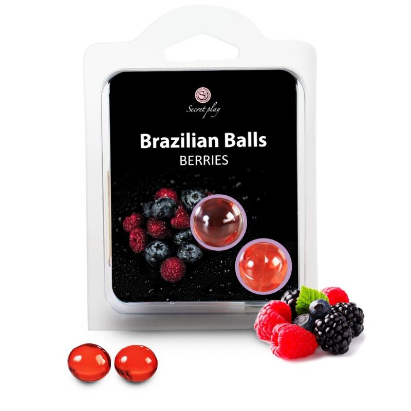 Palline brasiliane frutti della foresta set 2 palline-0