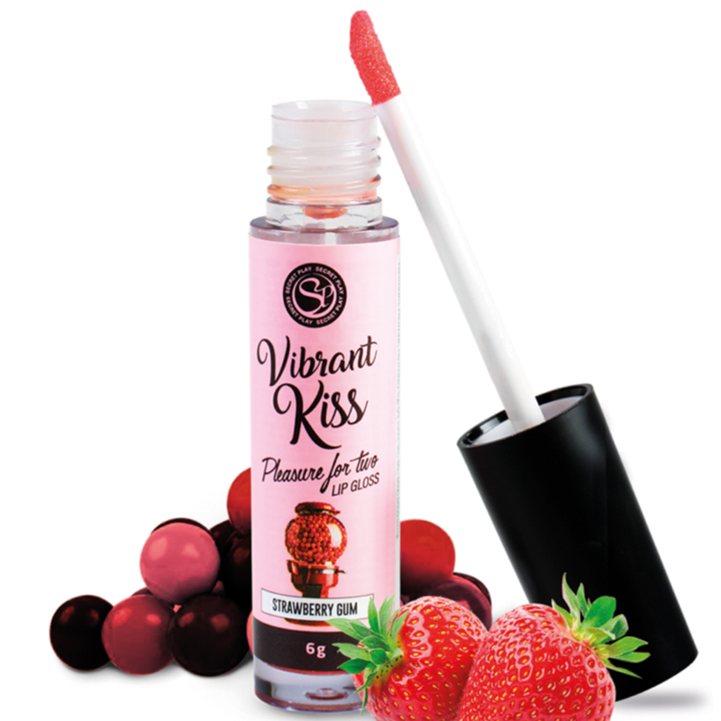 Secretplay lip gloss vibrant kiss fragola gum-0