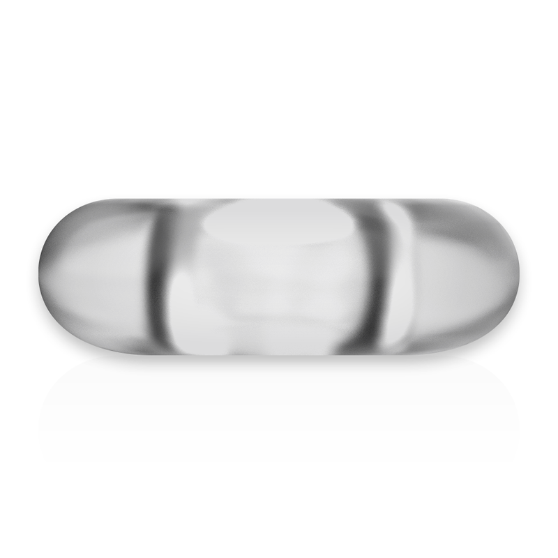 Alimentazione anello super flessibile resistente 4,5 cm trasparente-5