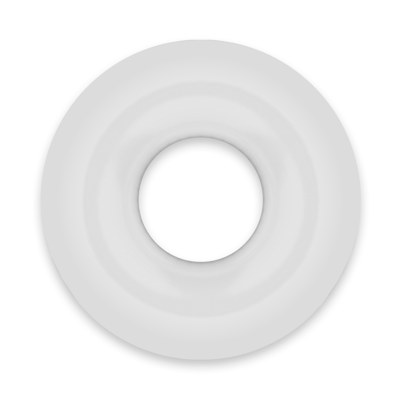 Alimentazione anello super flessibile resistente 4,5 cm trasparente-0