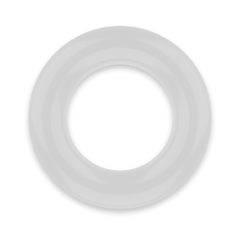 Alimentazione anello super flessibile resistente 4.8cm pr05 trasparente-0