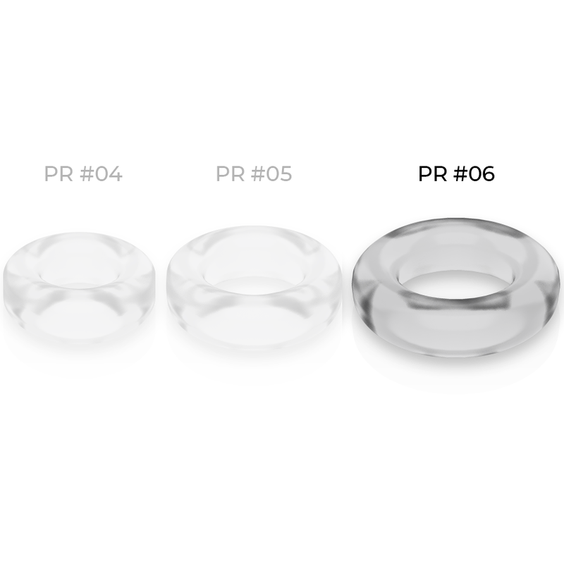 Alimentazione anello super flessibile resistente 5,5 cm pr06 trasparente-6