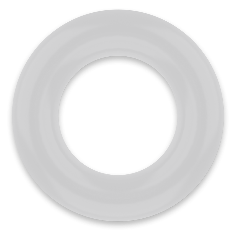 Alimentazione anello super flessibile resistente 5,5 cm pr06 trasparente-0
