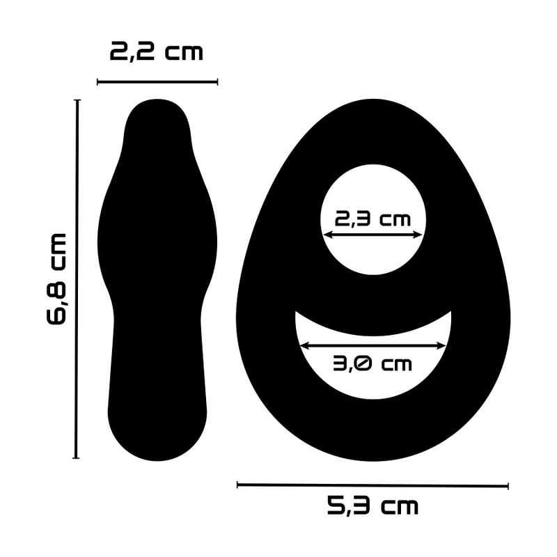 Anello super flessibile resistente alimentatore pr14 doppio nero-1