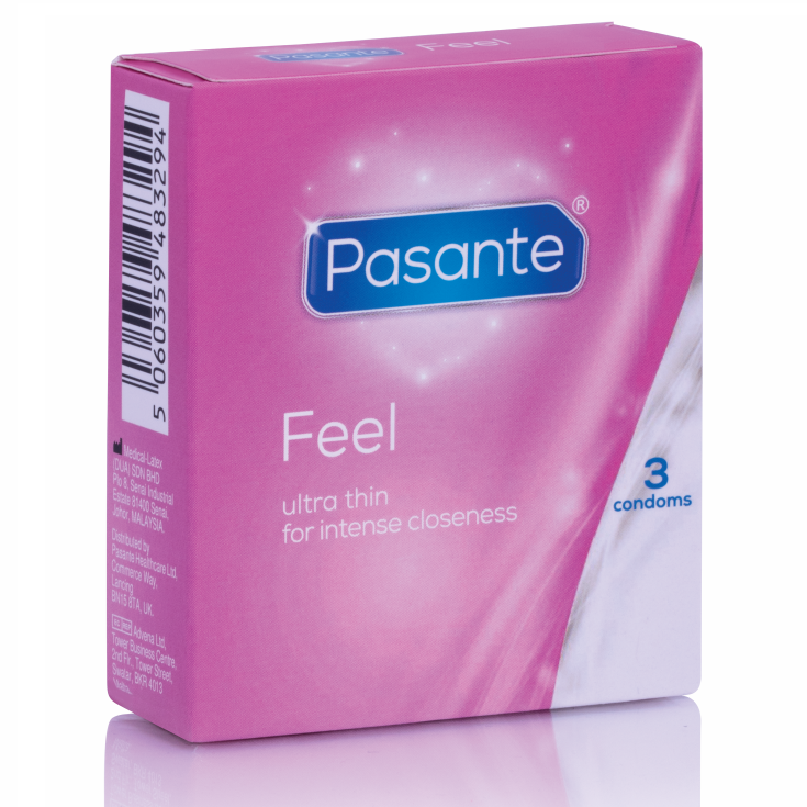 Tramite preservativo sensibile ultra sottile 3 unitÀ-0