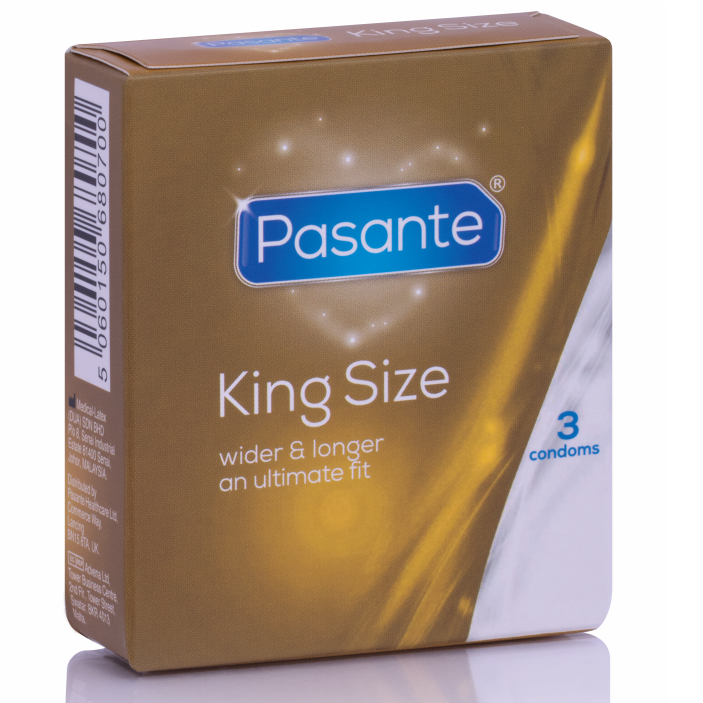 Preservativo pasante king size 3 unitÀ-0