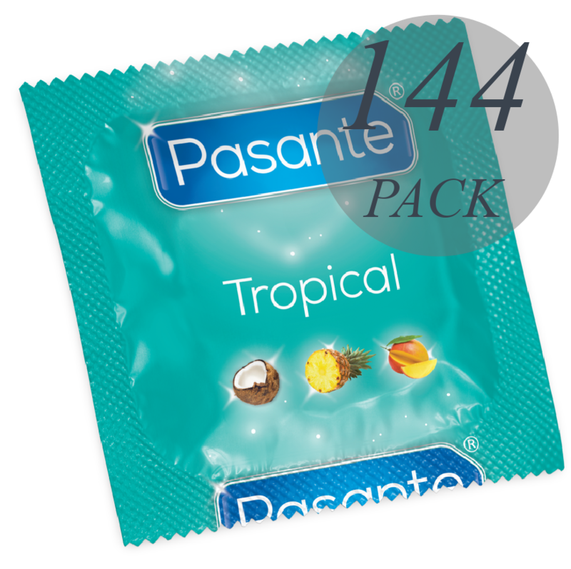 Attraverso i preservativi sapori tropicali 144 unità-1