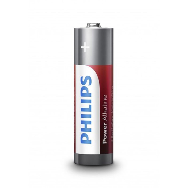 Philips power batteria alcalina aa lr6 blister * 4-1