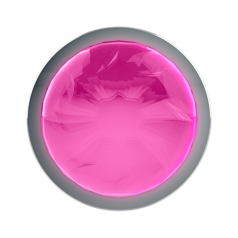 Coquette chic desire spina anale metallo colore rosa misura m 3,5 x 8 cm-2