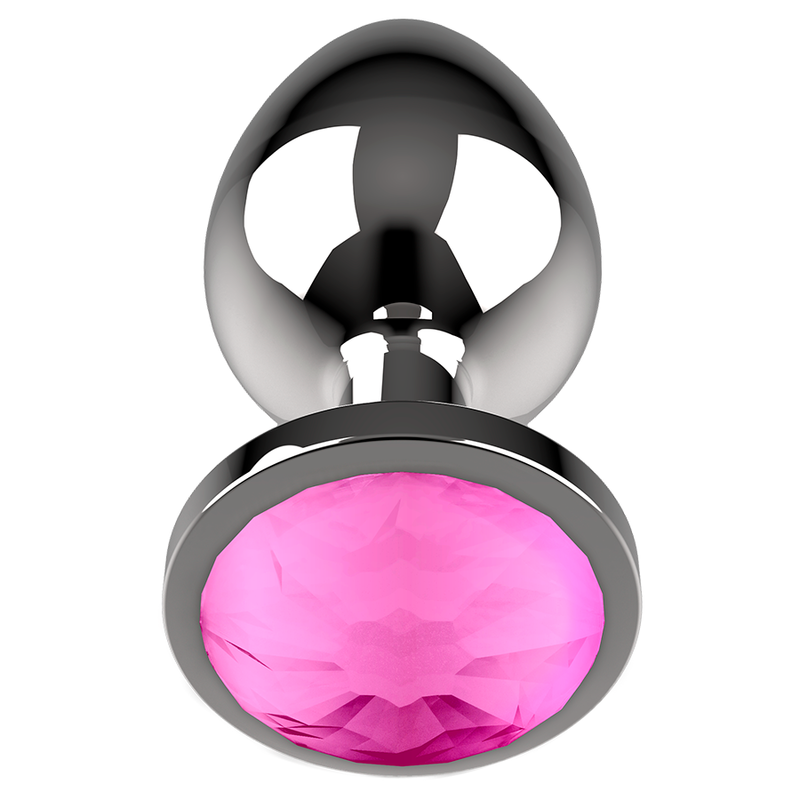 Coquette chic desire spina anale metallo colore rosa misura m 3,5 x 8 cm-3