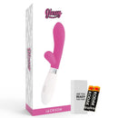 Glossy jackson rabbit rosa-1
