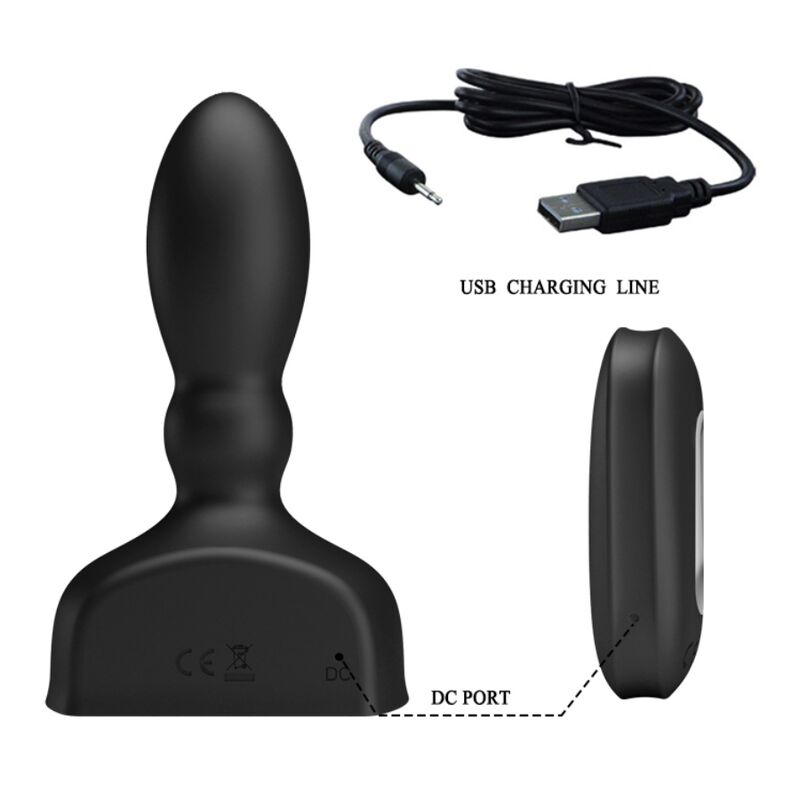 Pretty love mr play plug anal hinchable  12.1 cm