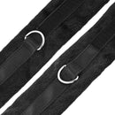 Darkness interlace over and under bed restraint set-4